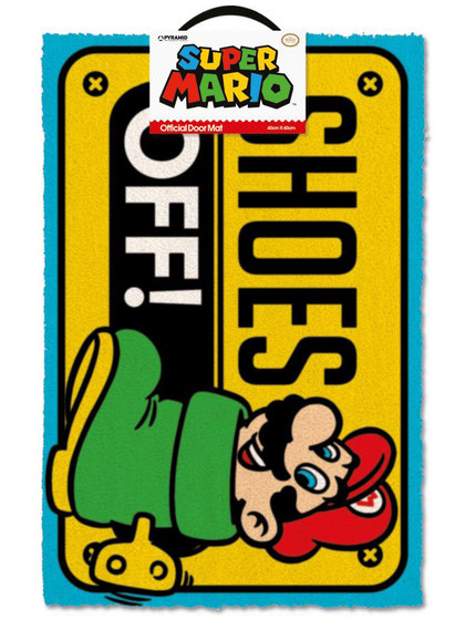 Super Mario - Shoes Off Doormat