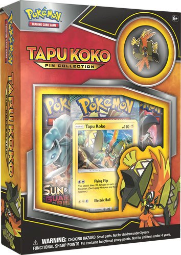 Pokemon - Tapu Koko Pin Collection Box