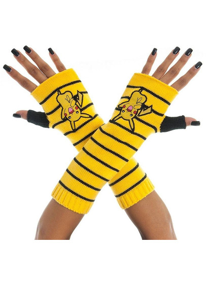 Pokemon - Pikachu Fingerless Gloves