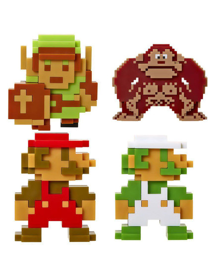 Nintendo - 8-Bit Retro Vinyl Figures 5-Pack