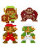 Nintendo - 8-Bit Retro Vinyl Figures 5-Pack