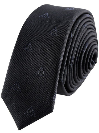 Harry Potter - Deatlhy Hallows Tie & Metal Pin