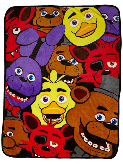 Five Nights at Freddy's - Characters Fleece Blanket