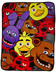 Five Nights at Freddy's - Characters Fleece Blanket