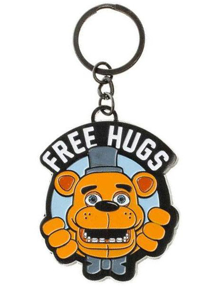 Five Nights at Freddy's - Free Hugs Metal Keychain