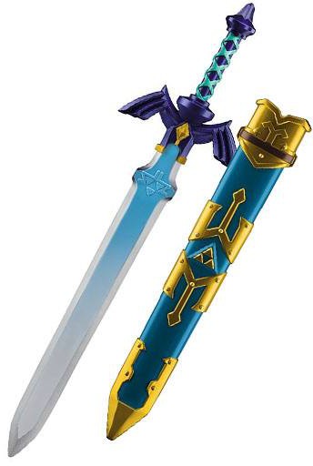 Läs mer om Legend of Zelda Skyward Sword - Links Master Sword
