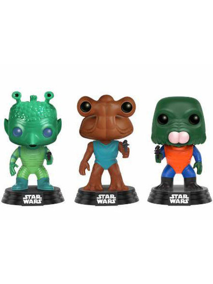 POP! Vinyl Star Wars - Greedo, Hammerhead, Walrus Man Exclusive