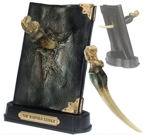 Harry Potter - Basilisk Fang and Tom Riddle Diary Replica