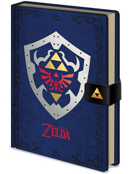 Legend of Zelda - Hylian Shield A5 Premium Notebook