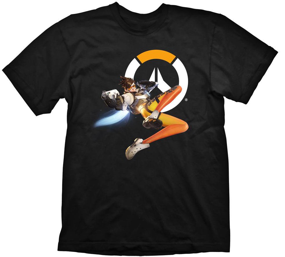 Läs mer om Overwatch - Tracer Hero T-Shirt