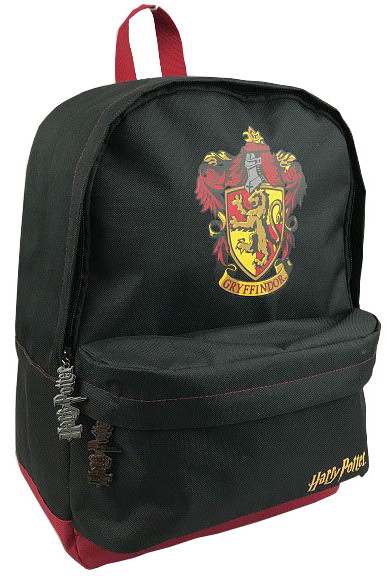 Läs mer om Harry Potter - Gryffindor Black Burgundy Backpack