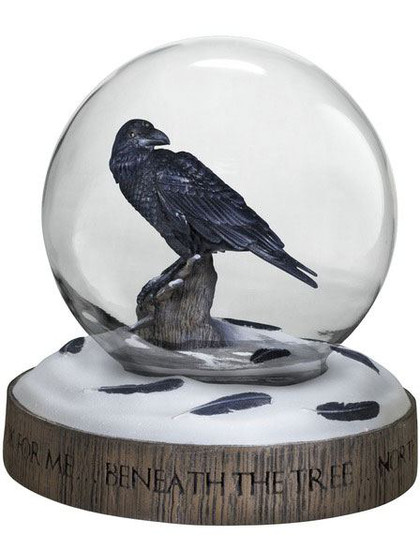 Game of Thrones - The Three-eyed Raven Snow Globe
