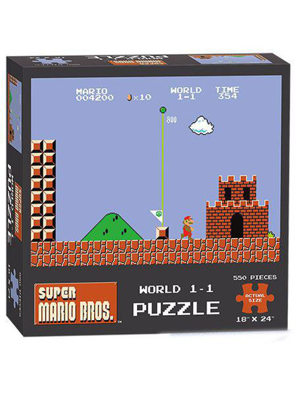 Super Mario - World 1-1 Puzzle