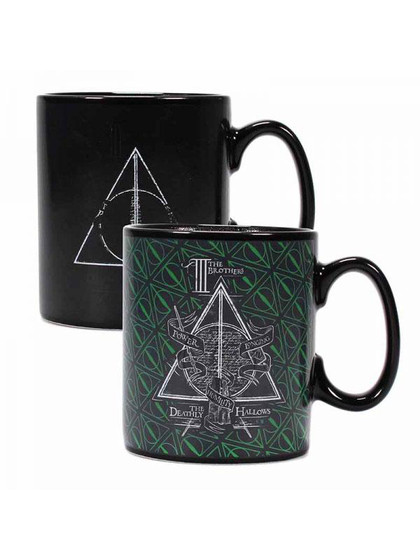Harry Potter - Deathly Hallows Symbol Heat Change Mug