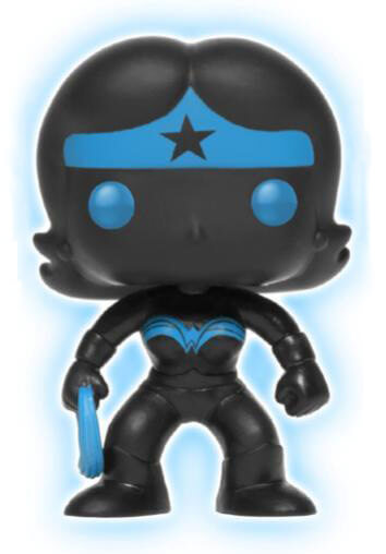 POP! Vinyl DC Comics - Wonder Woman Silhouette GITD Exclusive