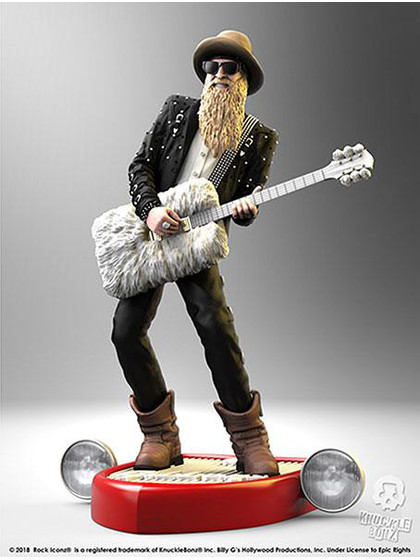 Billy F Gibbons Statue - Rock Iconz