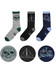Harry Potter - Deathly Hallows Socks 3-Pack