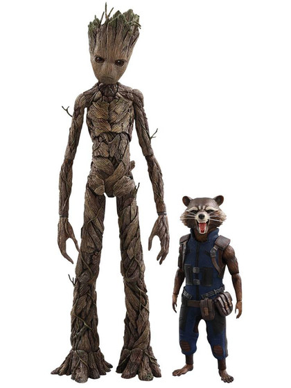  Avengers Infinity War - Groot & Rocket MMS 2-Pack - 1/6