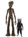  Avengers Infinity War - Groot & Rocket MMS 2-Pack - 1/6