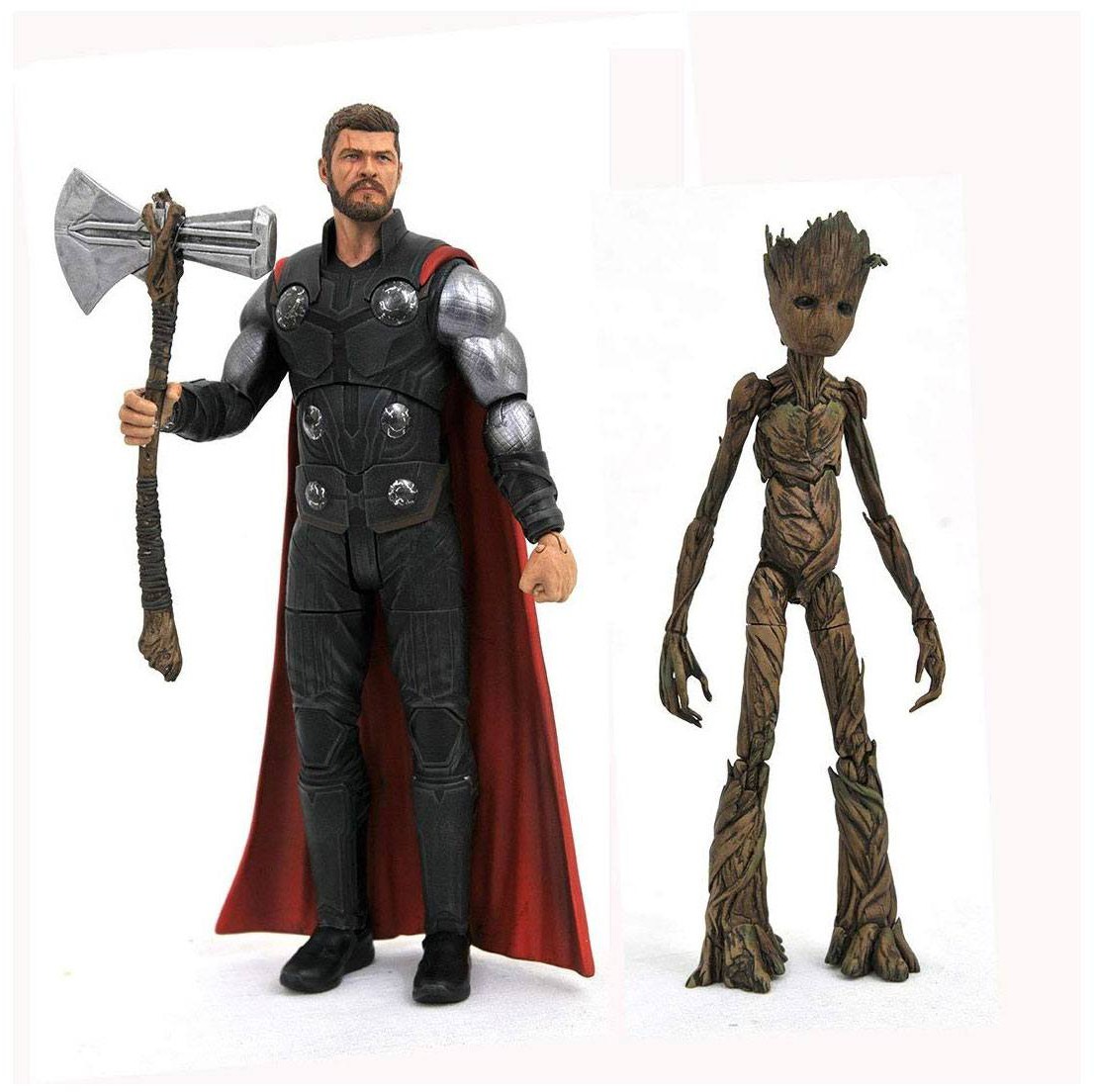 Läs mer om Marvel Select - Thor & Groot
