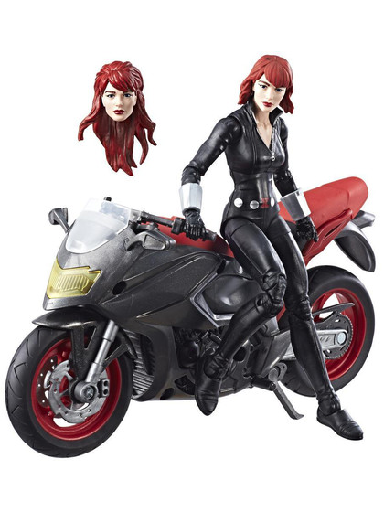 Marvel Legends - Black Widow with Motorcycle