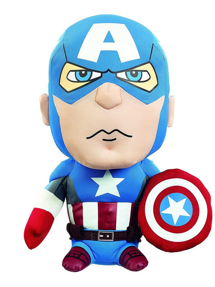 Marvel - Captain America Talking Plush - 20 cm