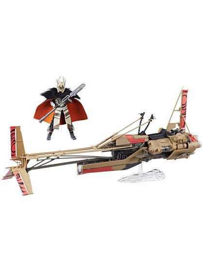 Star Wars Black Series Vehicle - Swoop Bike with Enfys Nest