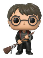 POP! Vinyl Harry Potter - Harry with Firebolt & Feather Exclusive