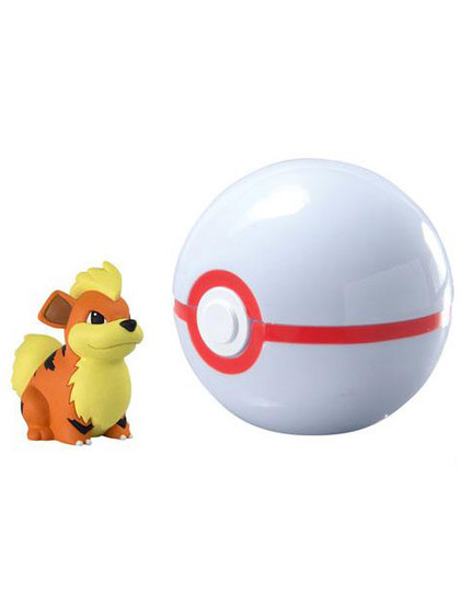 Pokemon - Growlithe Clip n Carry Premier Ball