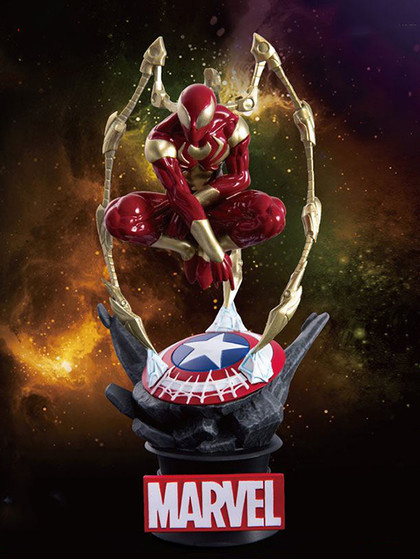 Marvel - Iron Spider-Man Diorama - D-Select