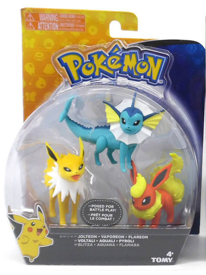 Pokemon - Jolteon, Vaporeon & Flareon 3-pack