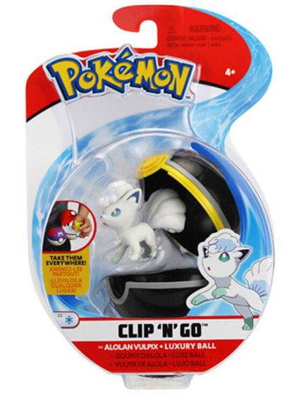 Pokemon - Alolan Vulpix Clip´n´Go Luxury Ball