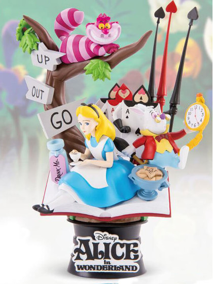  Alice in Wonderland D-Select Diorama - 15 cm