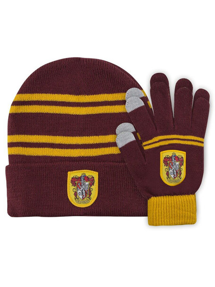 Harry Potter - Gryffindor Beanie & Gloves Set for Kids