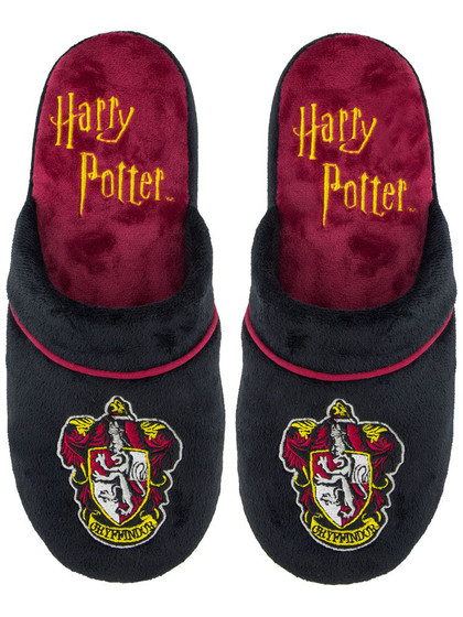 Harry Potter - Gryffindor Slippers Black