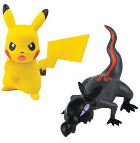 Pokemon - Pikachu vs Salandit