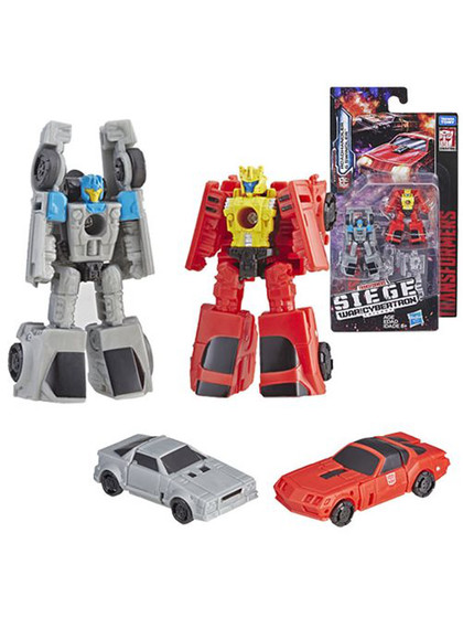 Transformers Siege War for Cybertron - Roadhandler & Swindler Micromaster