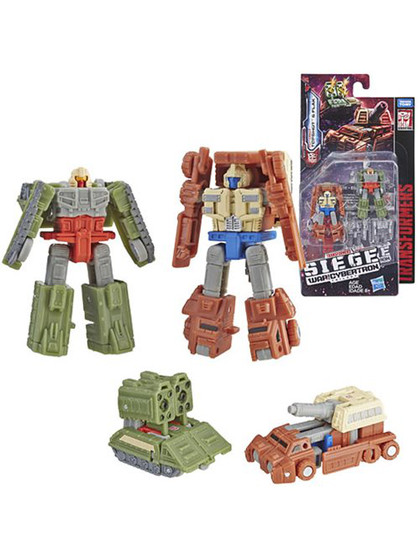 Transformers Siege War for Cybertron - Topshot & Flak Micromaster