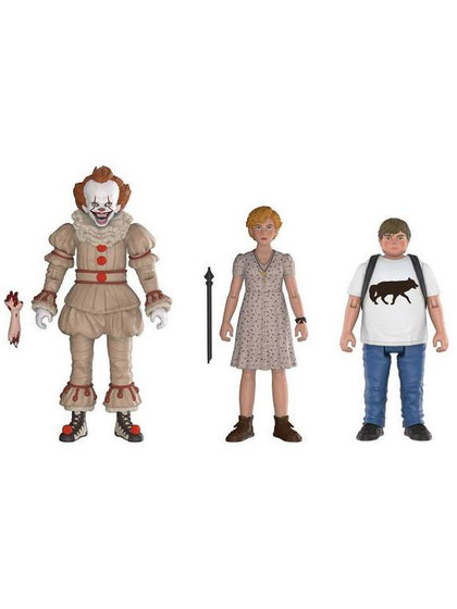 It 2017 - Pennywise, Ben, Beverly 3-Pack - 10 cm