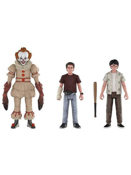 It 2017 - Pennywise, Richie, Eddie 3-Pack - 10 cm