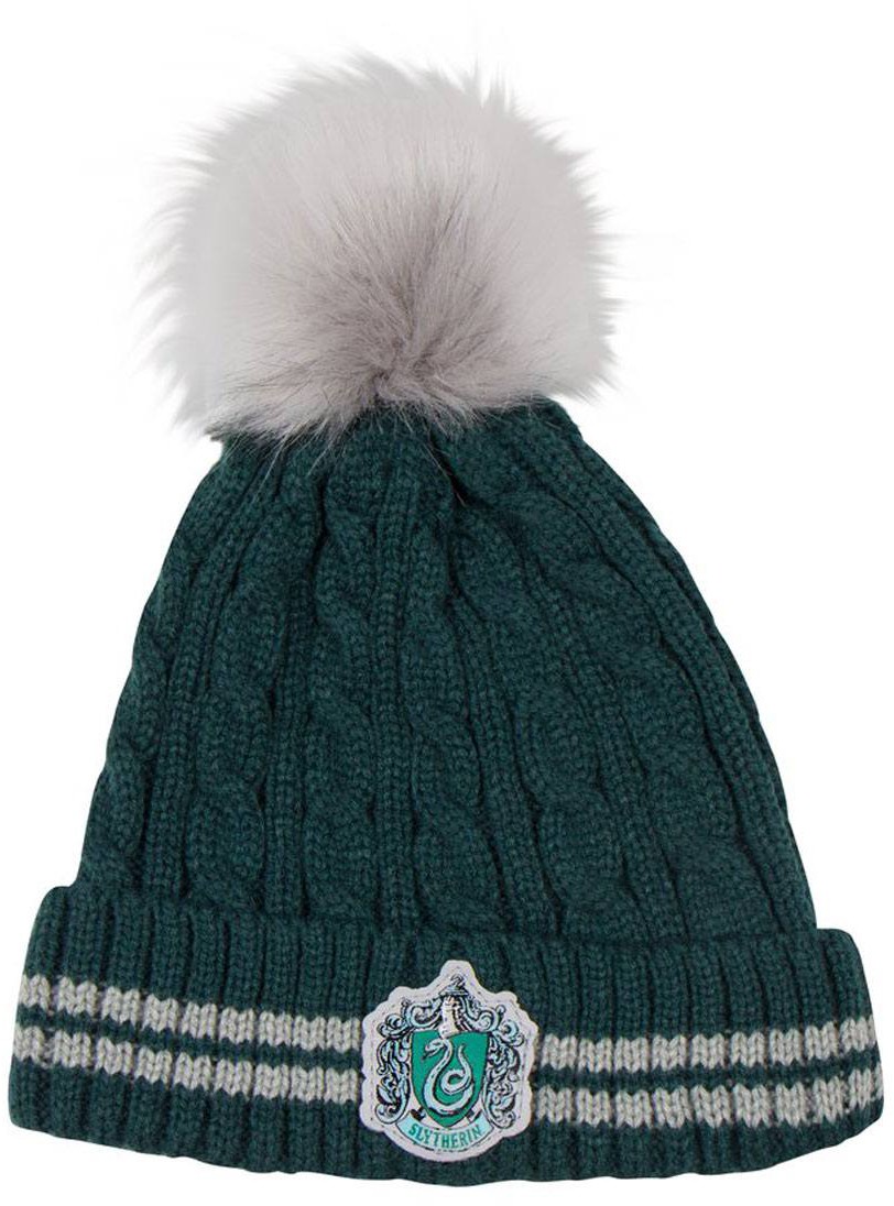 Läs mer om Harry Potter - Pom-Pom Beanie Slytherin