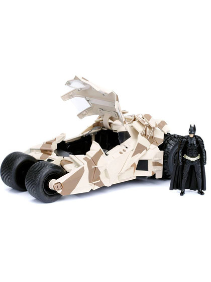  Batman -  2008 Batmobile Camo with figure Diecast Model - 1/24