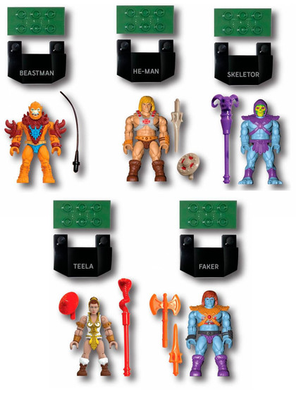 Masters of the Universe - Mega Construx Battle For Eternia 5-Pack