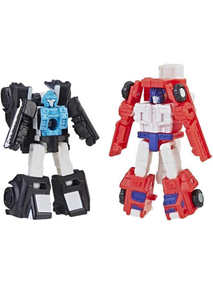 Transformers Siege War for Cybertron - Red Heat & Stakeout Micromaster