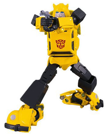 Transformers Masterpiece - Bumblebee and Spike 2.0 MP-45