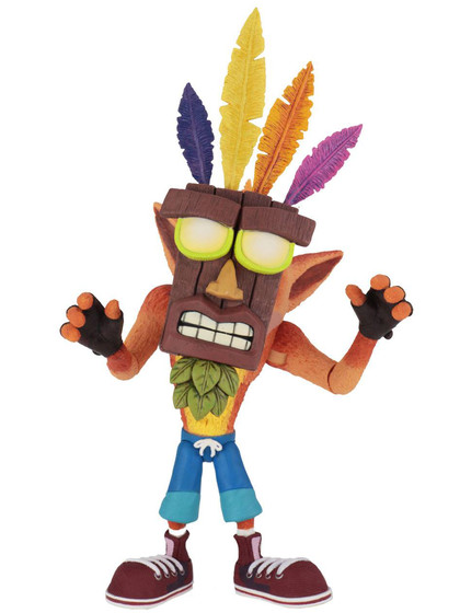  Crash Bandicoot -  Ultra Deluxe Crash with Aku Aku Mask