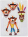  Crash Bandicoot -  Ultra Deluxe Crash with Aku Aku Mask