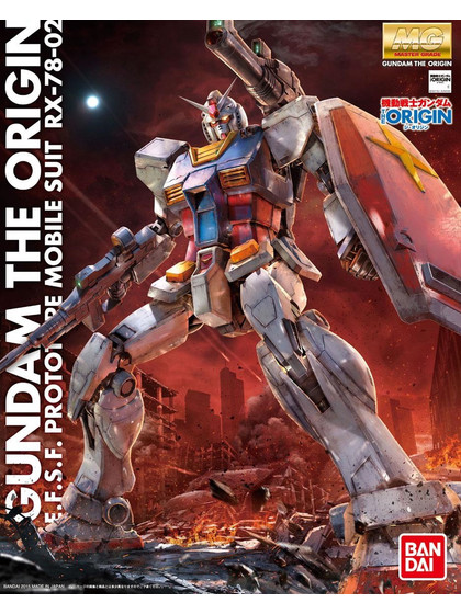 MG The Origin RX-78-02 Gundam - 1/100