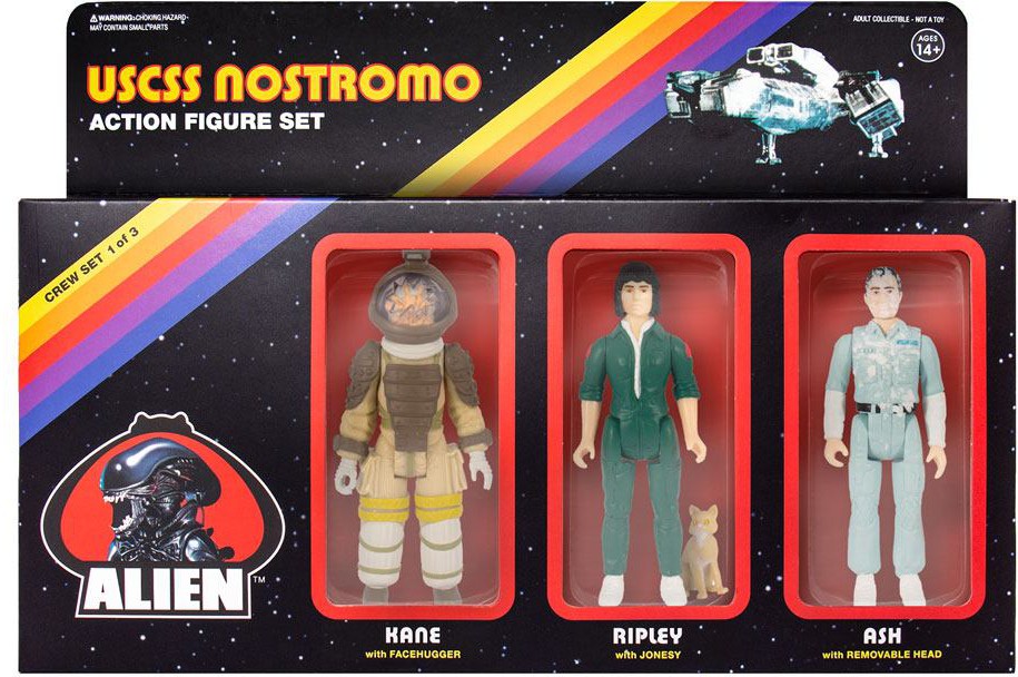 Alien - USCSS Nostromo Pack A 3-Pack - ReAction