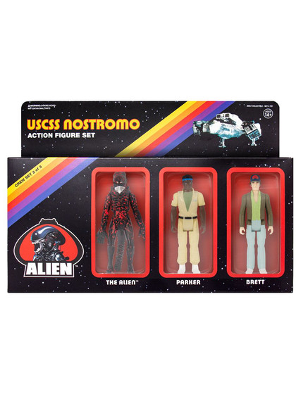 Alien - USCSS Nostromo Pack B 3-Pack - ReAction 